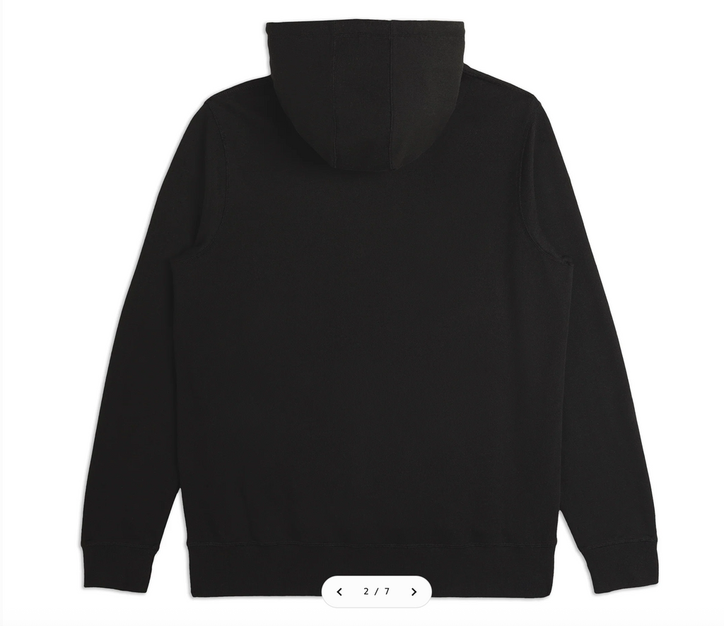 Downeaster (Black) Midweight French Terry Hoodie