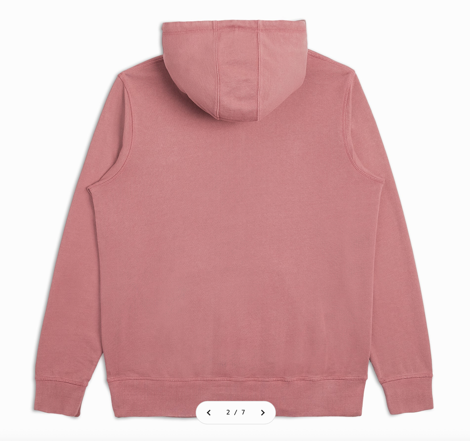 Downeaster (Rosewood) Midweight Organic French Terry Hood