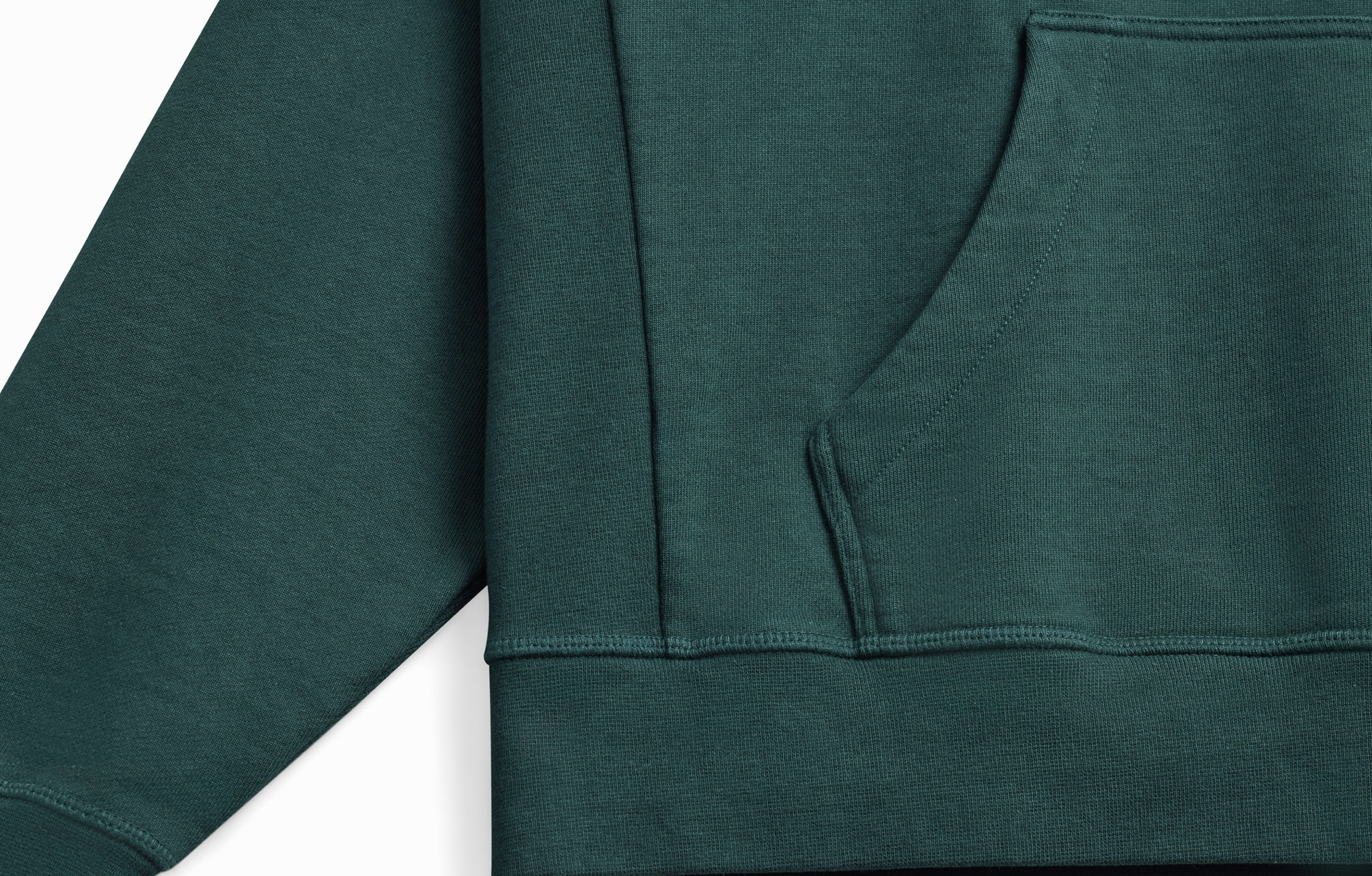 Main Mast (Pine) Heavyweight Organic French Terry Hood