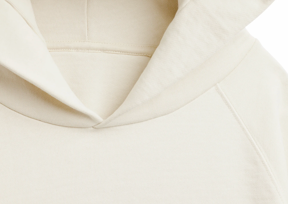 Main Mast (Parchment) Heavyweight Organic French Terry Hood