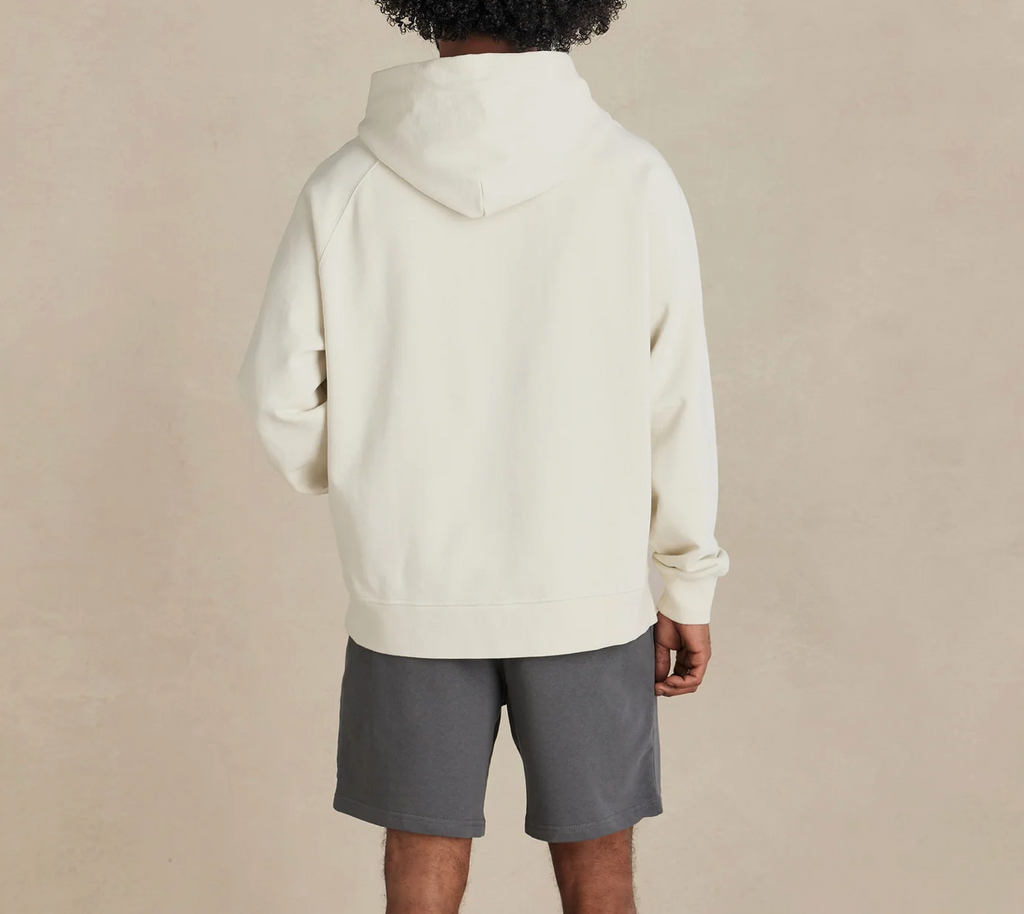 Main Mast (Parchment) Heavyweight Organic French Terry Hood