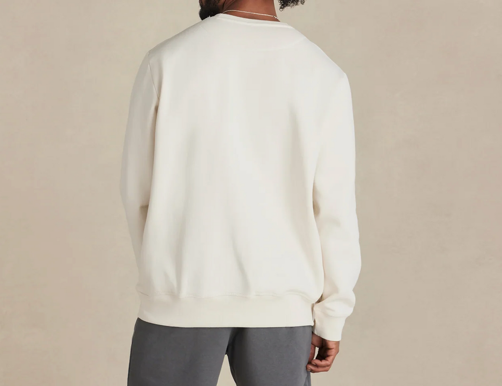 Wayfarer (Natural)  Heavyweight Organic Brushed Crew