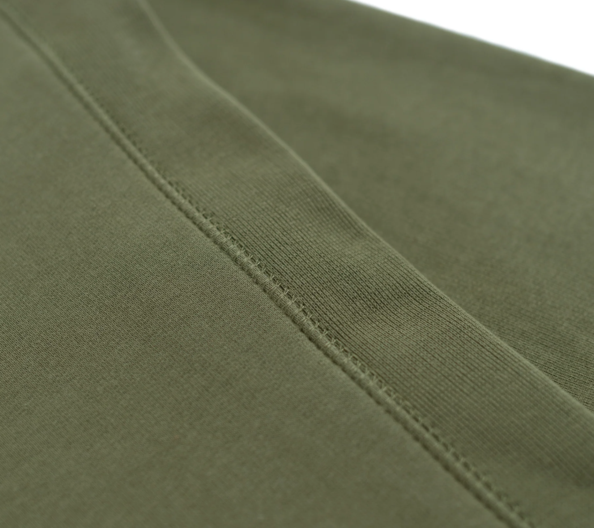 Wayfarer (Military Olive)  Heavyweight Organic Brushed Crew