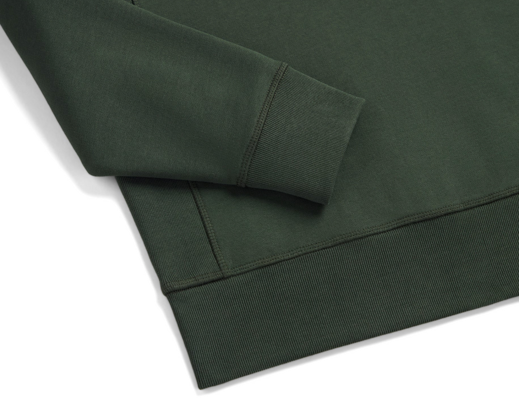 Wayfarer (Ivy)  Heavyweight Organic Brushed Crew