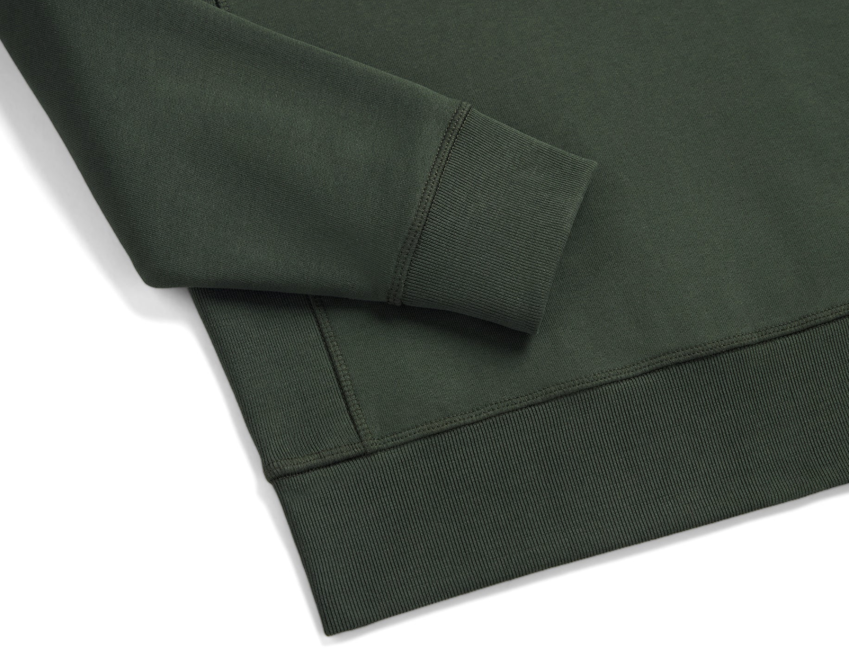 Wayfarer (Ivy)  Heavyweight Organic Brushed Crew