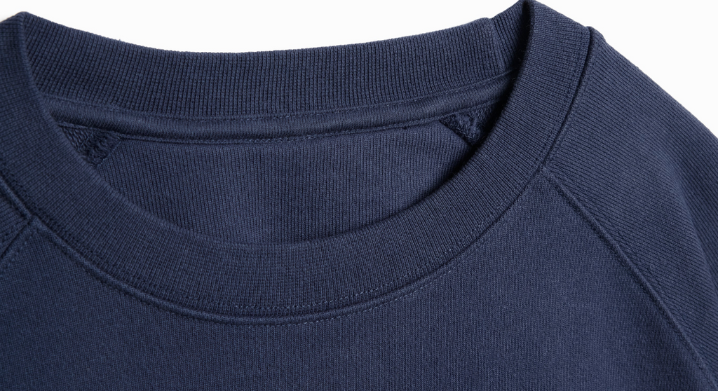 Wharf (Eclipse) Ultra Heavyweight Organic French Terry Crew