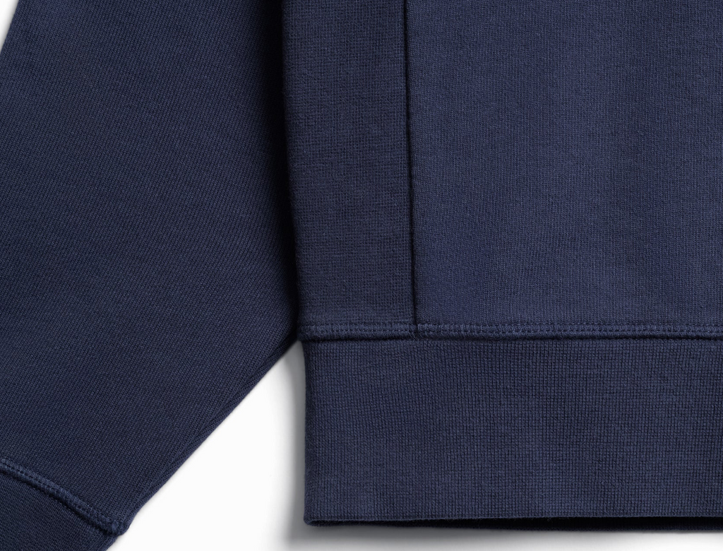 Wharf (Eclipse) Ultra Heavyweight Organic French Terry Crew