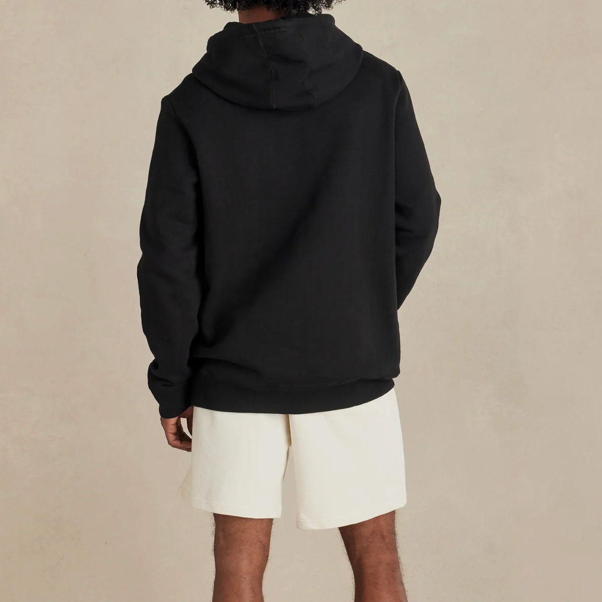 TrailBlazer ( Black) Heavyweight Organic Brushed Hood