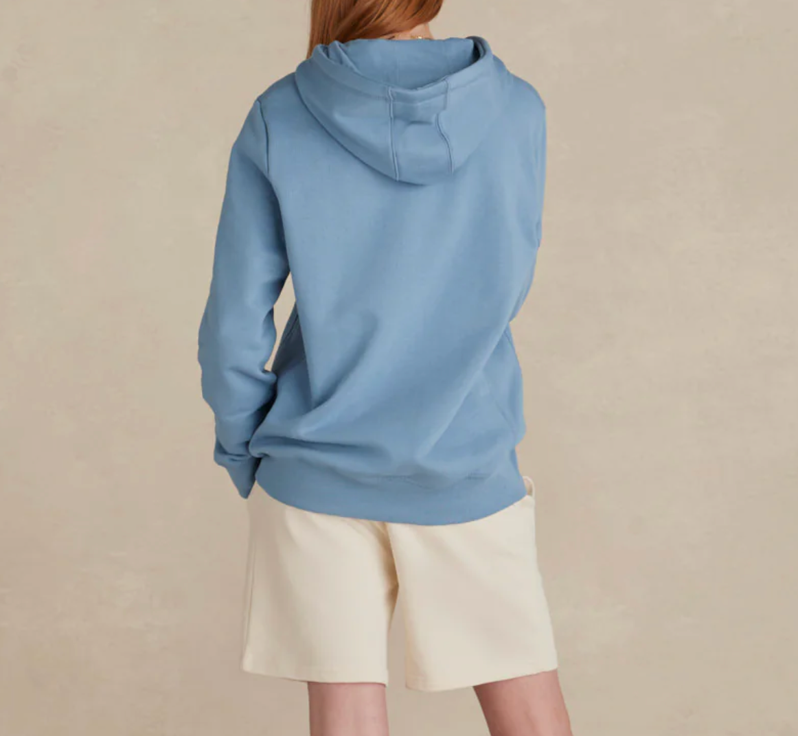 TrailBlazer (Cloud Blue ) Heavyweight Organic Brushed Hood