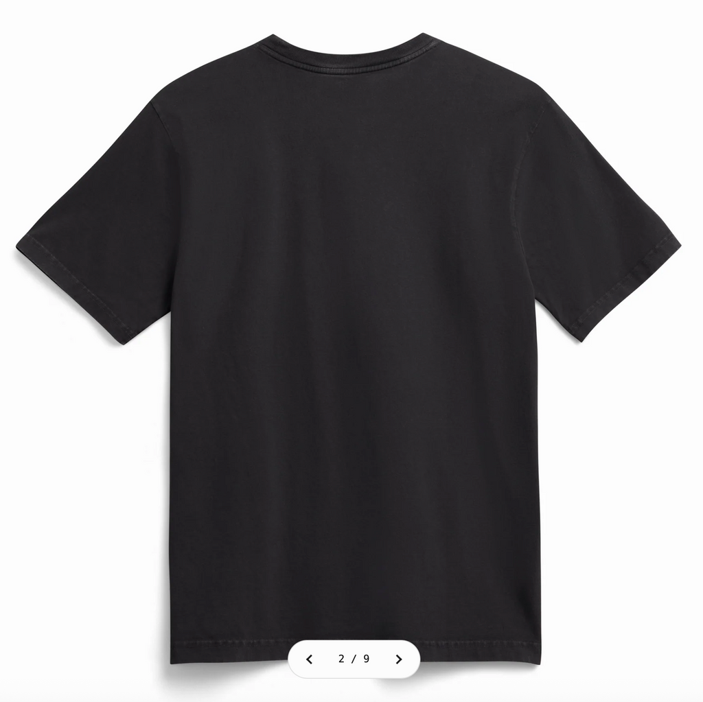 Dune (Black) Heavyweight Organic Tee