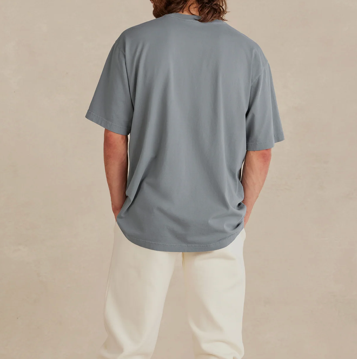 Dune (Storm) Heavyweight Organic Tee