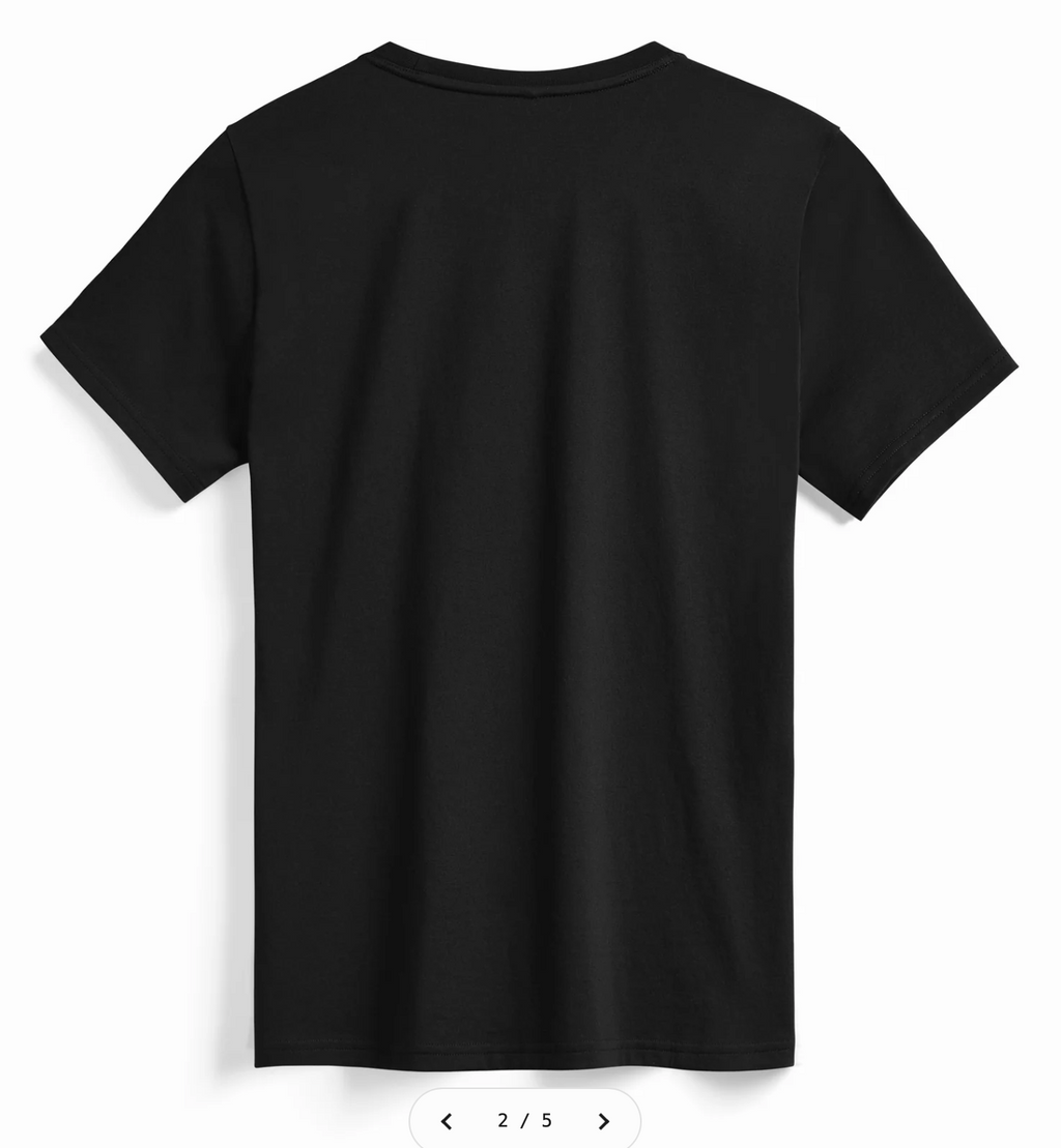 Dockside (Black)Women's Midweight Organic Tee