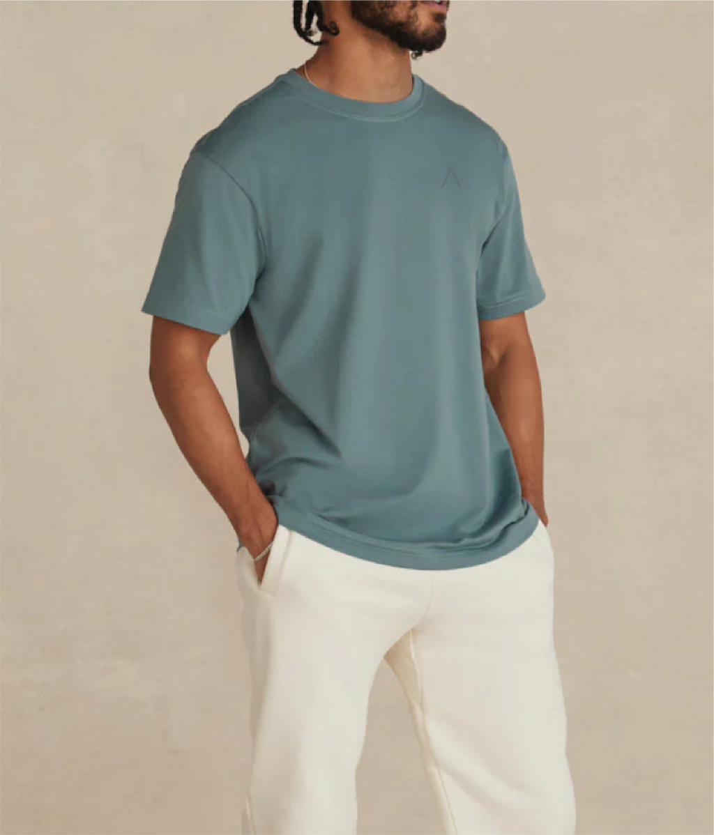 Sandpiper (Agean) Midweight Organic Tee