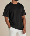 Sandpiper (Black) Midweight Organic Tee