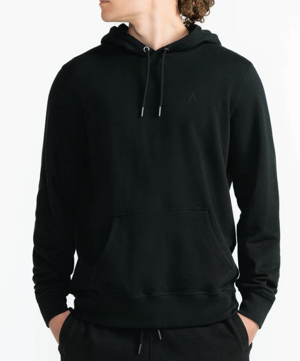 Downeaster (Black) Midweight French Terry Hoodie