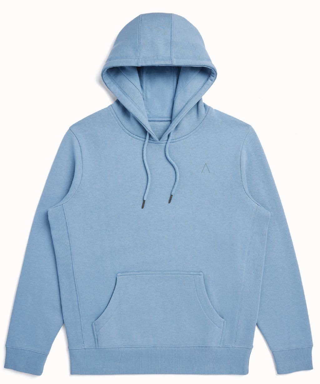 TrailBlazer (Cloud Blue ) Heavyweight Organic Brushed Hood