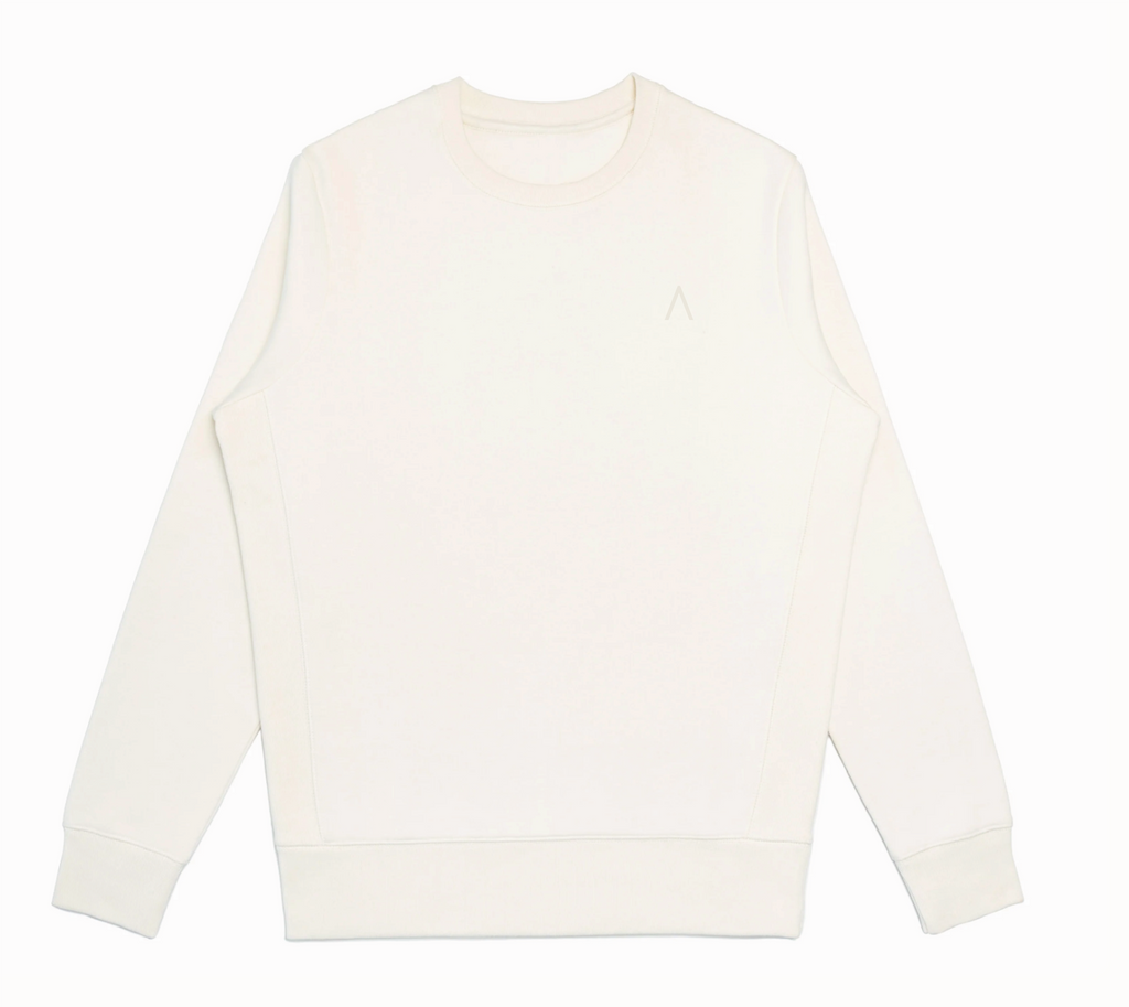 Wayfarer (Natural)  Heavyweight Organic Brushed Crew