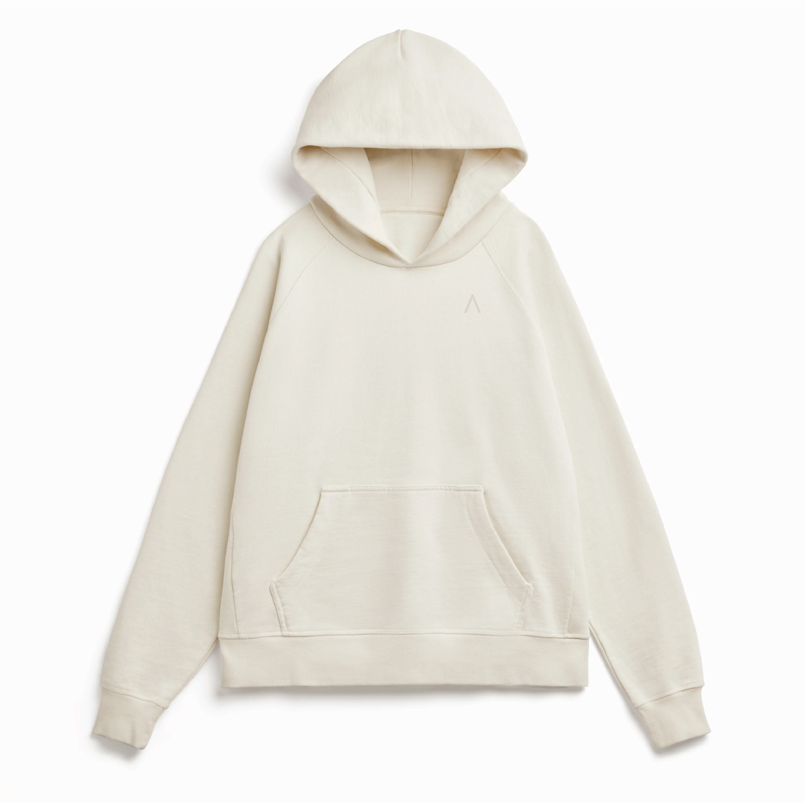 Main Mast (Parchment) Heavyweight Organic French Terry Hood