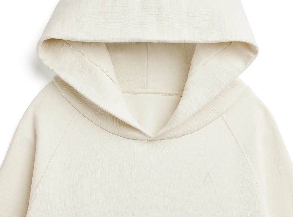 Main Mast (Parchment) Heavyweight Organic French Terry Hood