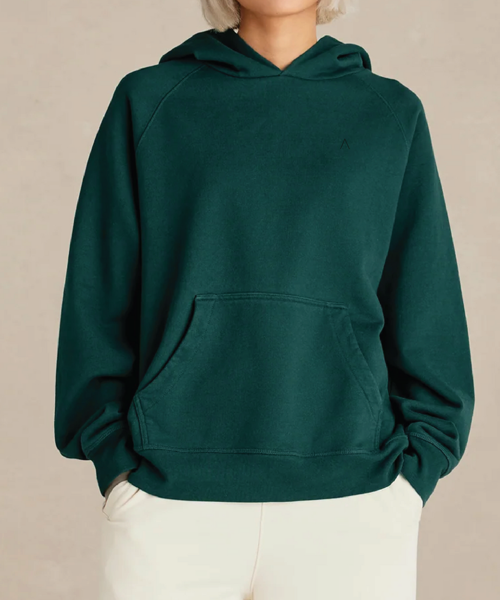 Main Mast (Pine) Heavyweight Organic French Terry Hood