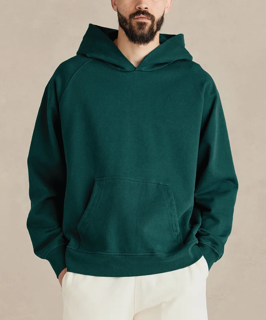 Main Mast (Pine) Heavyweight Organic French Terry Hood