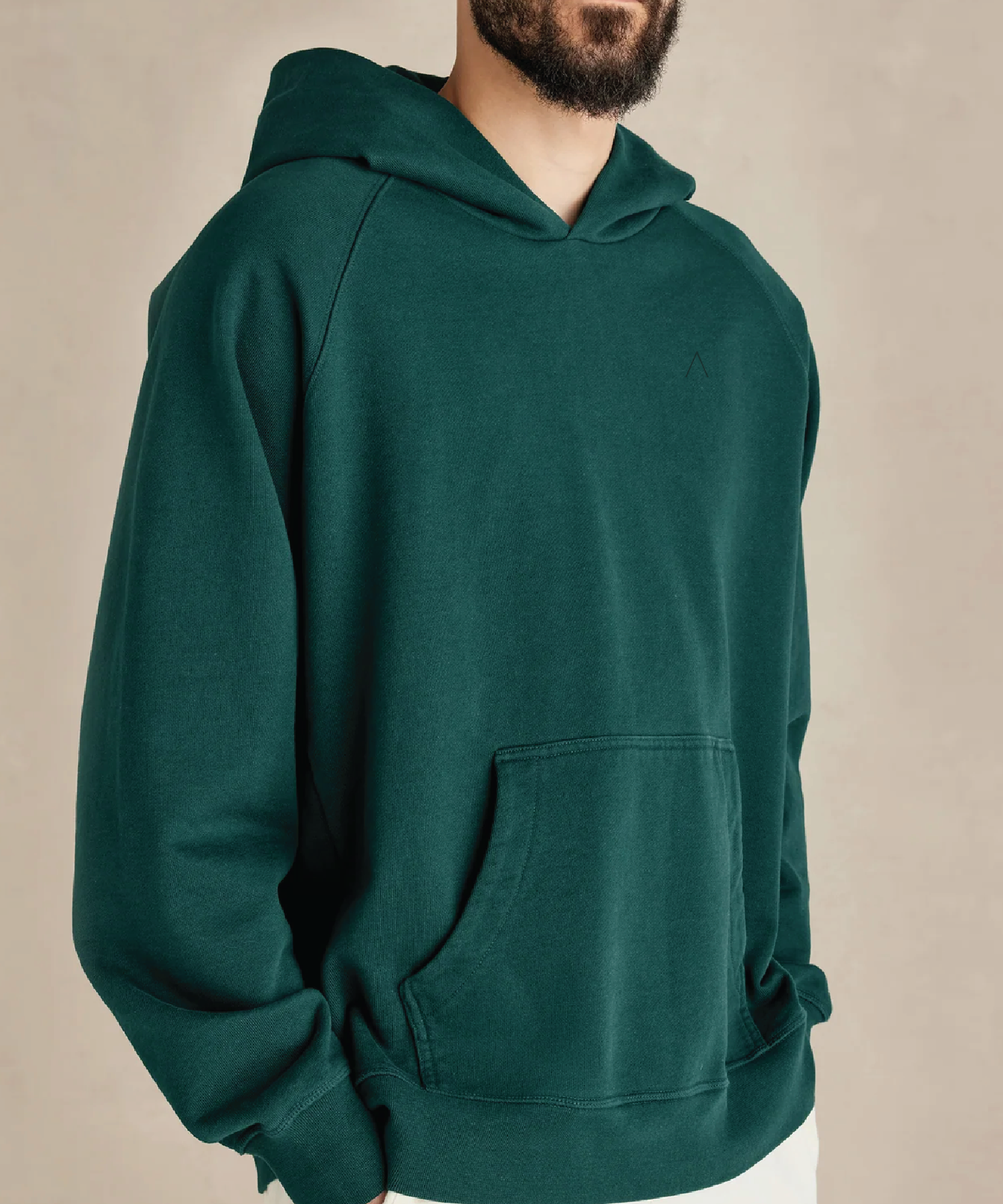 Main Mast (Pine) Heavyweight Organic French Terry Hood