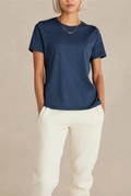 Dockside  ( Ocean Navy) Women's Midweight Organic Tee